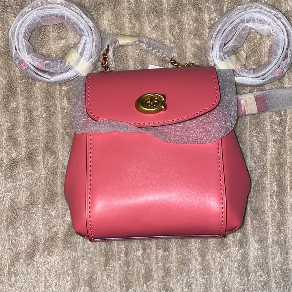 Mini Coach backpack purse